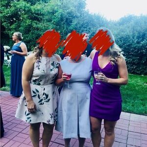 Ark & Co Vibrant Purple Mini Dress